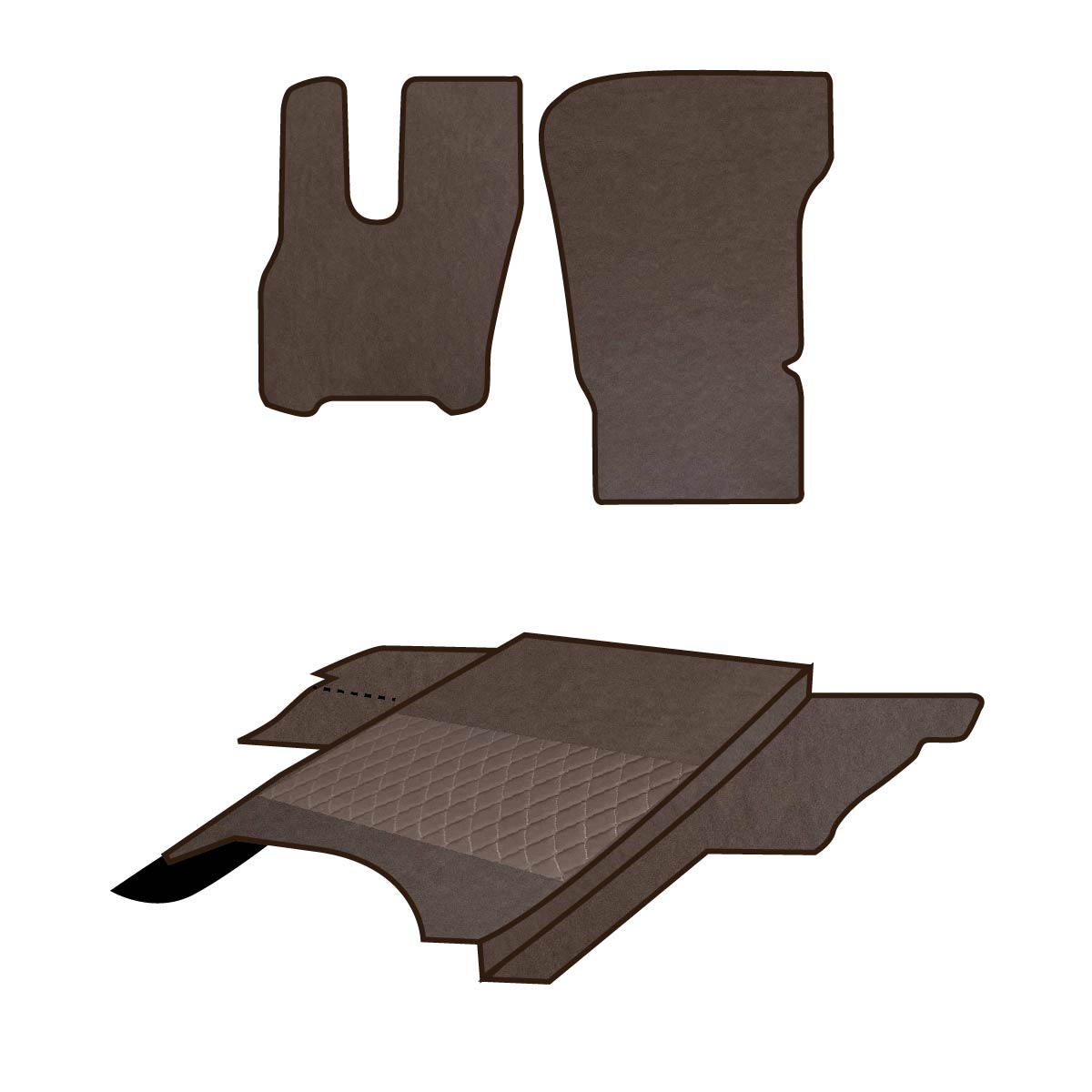 Set copricofano e tappeti – Daf XG XG+ – New Road