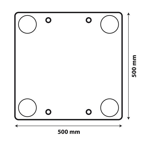 Pannello di segnalazione carico sporgente