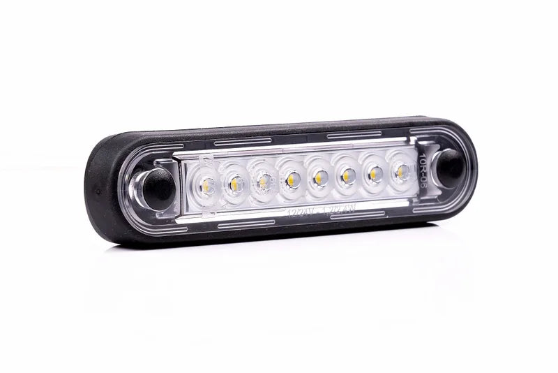 Luce ingombro 8 LED Trasparente – Bianco