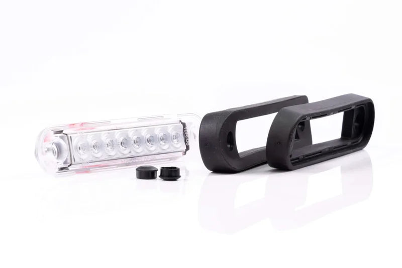 Luce ingombro 8 LED Trasparente – Bianco