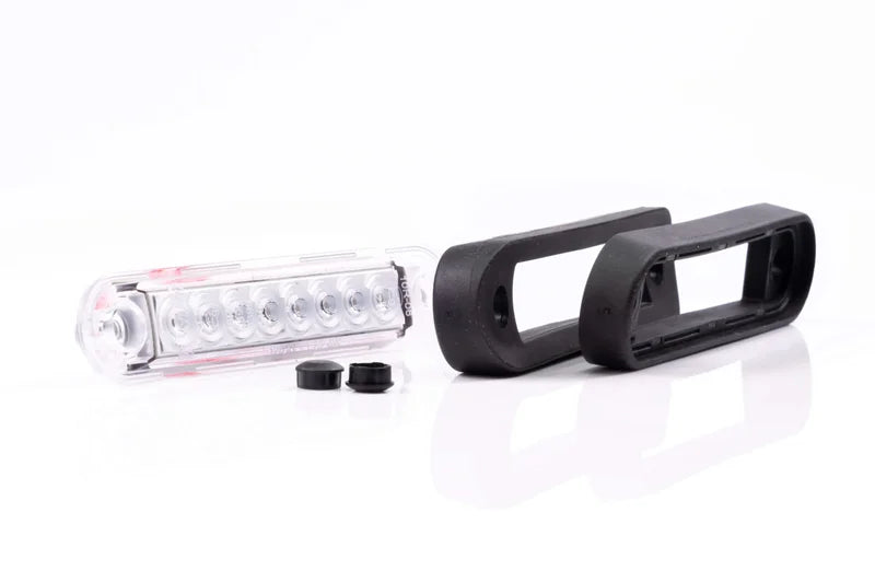 Luce ingombro 8 LED Trasparente - Ambra