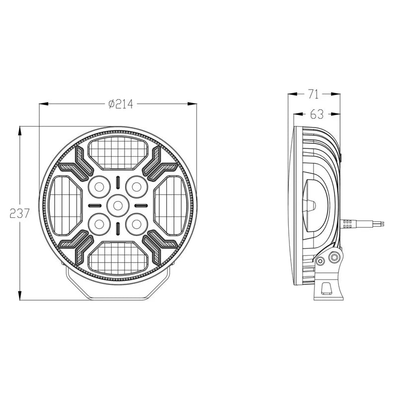 Faro Ypsilon 9 Led