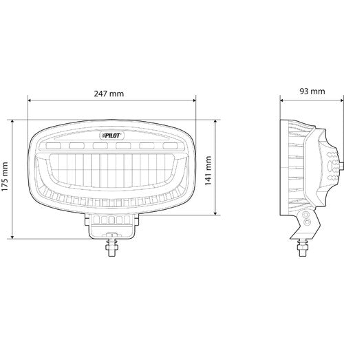 Faro Glare Oval-Pro