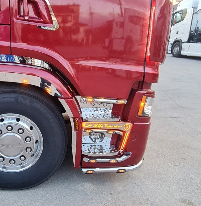Gradini Acciaio Kit 4 pezzi - Scania S