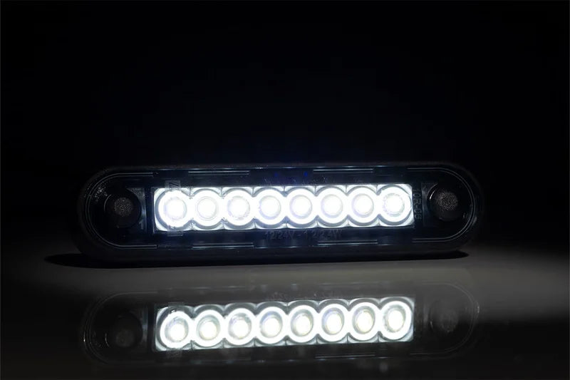 Luce ingombro 8 LED Scuro – Bianco