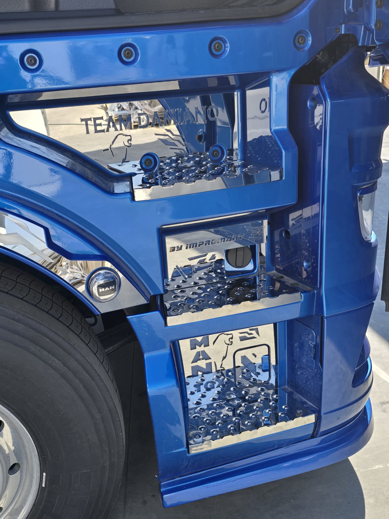 Gradini Acciaio Kit 6 pezzi - Man TGX