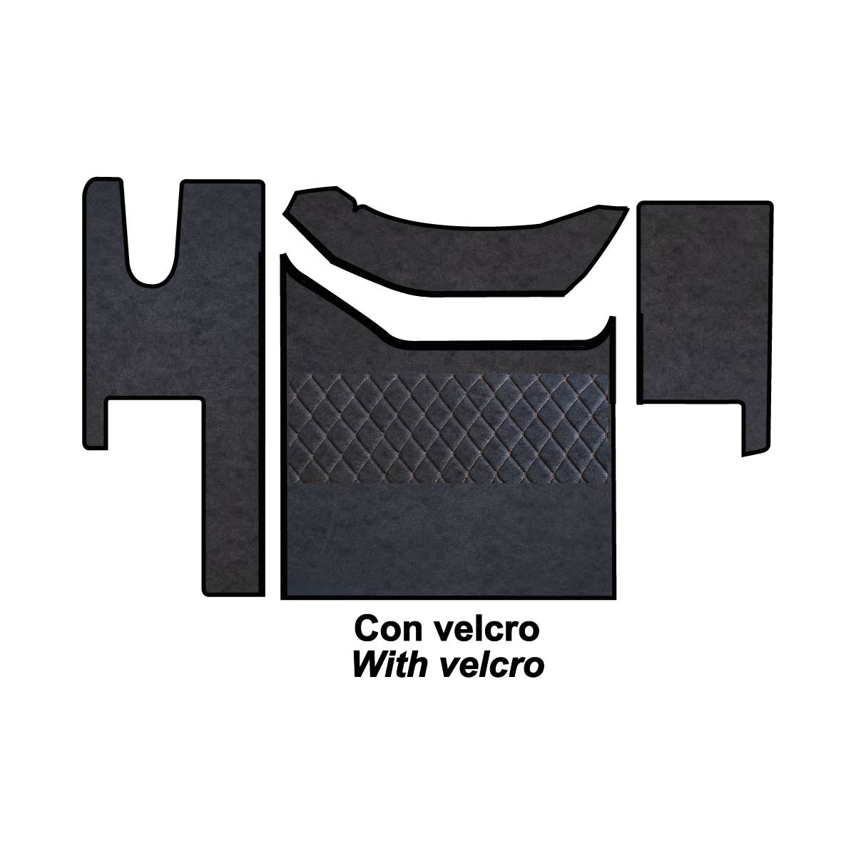 Set copricofano e tappeti – Renault T HIGH SLEEPER- New Road
