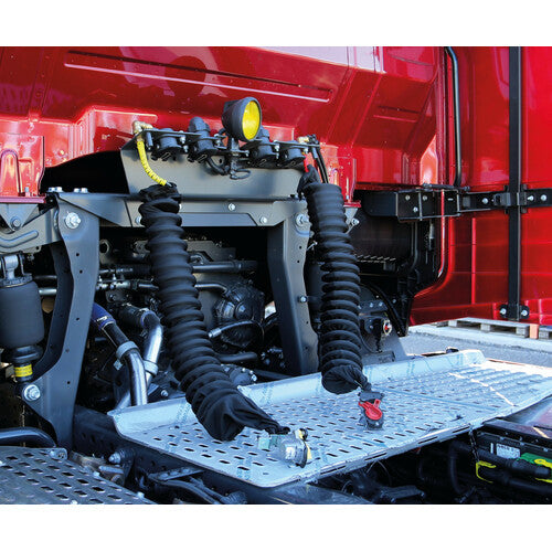 Copertura elasticizzata per spirali aria