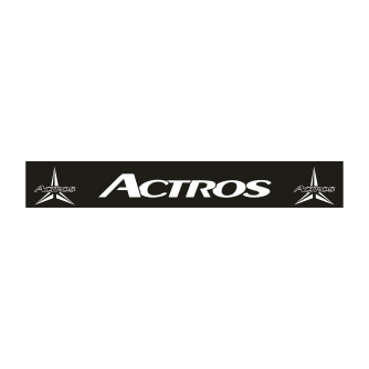 Paraspruzzi lungo – NERO – ACTROS