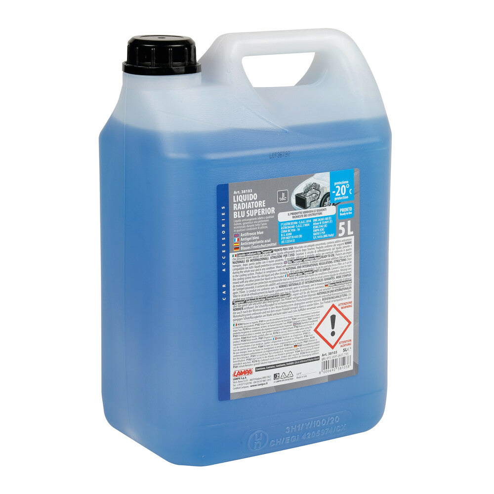 Liquido Antigelo Radiatore Blu – 5 L