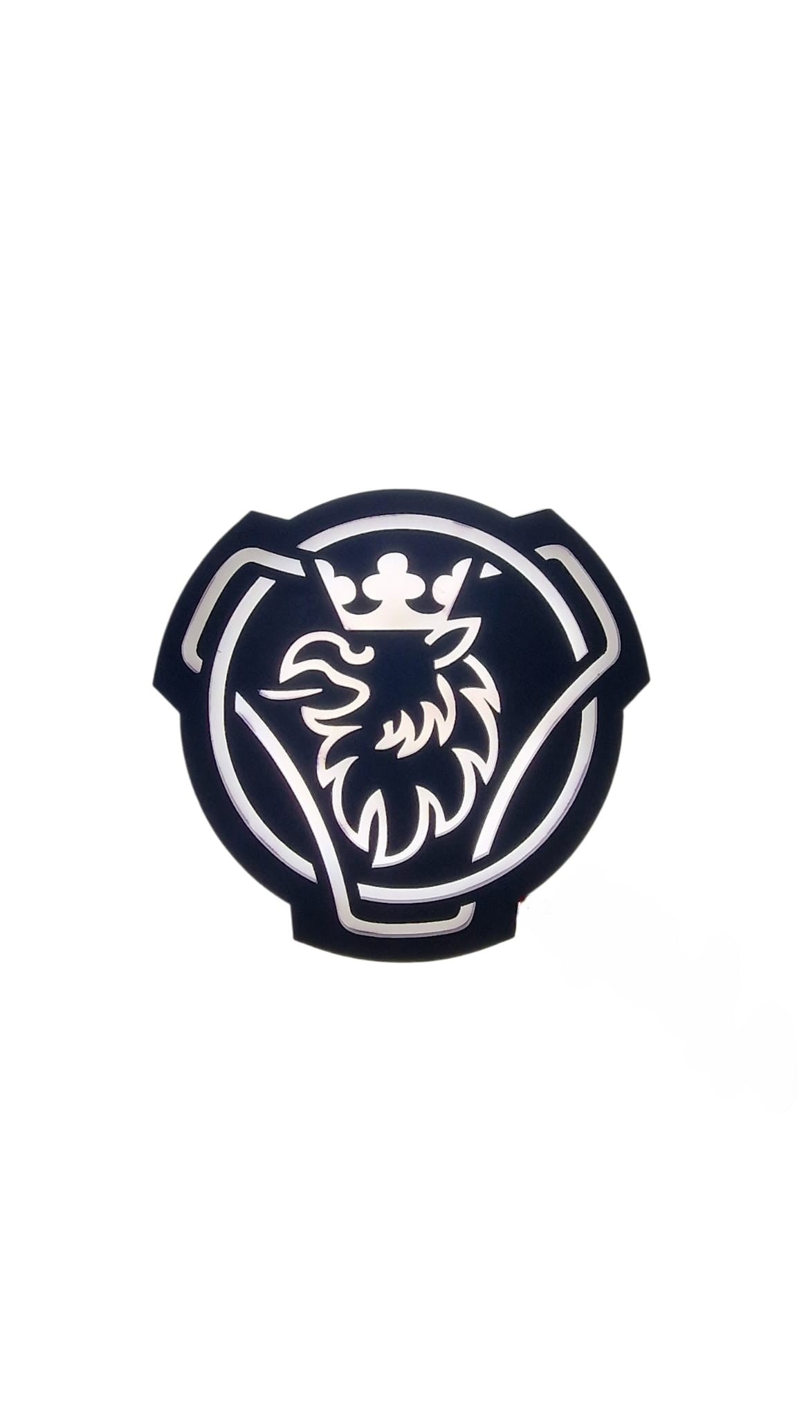 Coppia Emblemi Grifone - Plex Nero